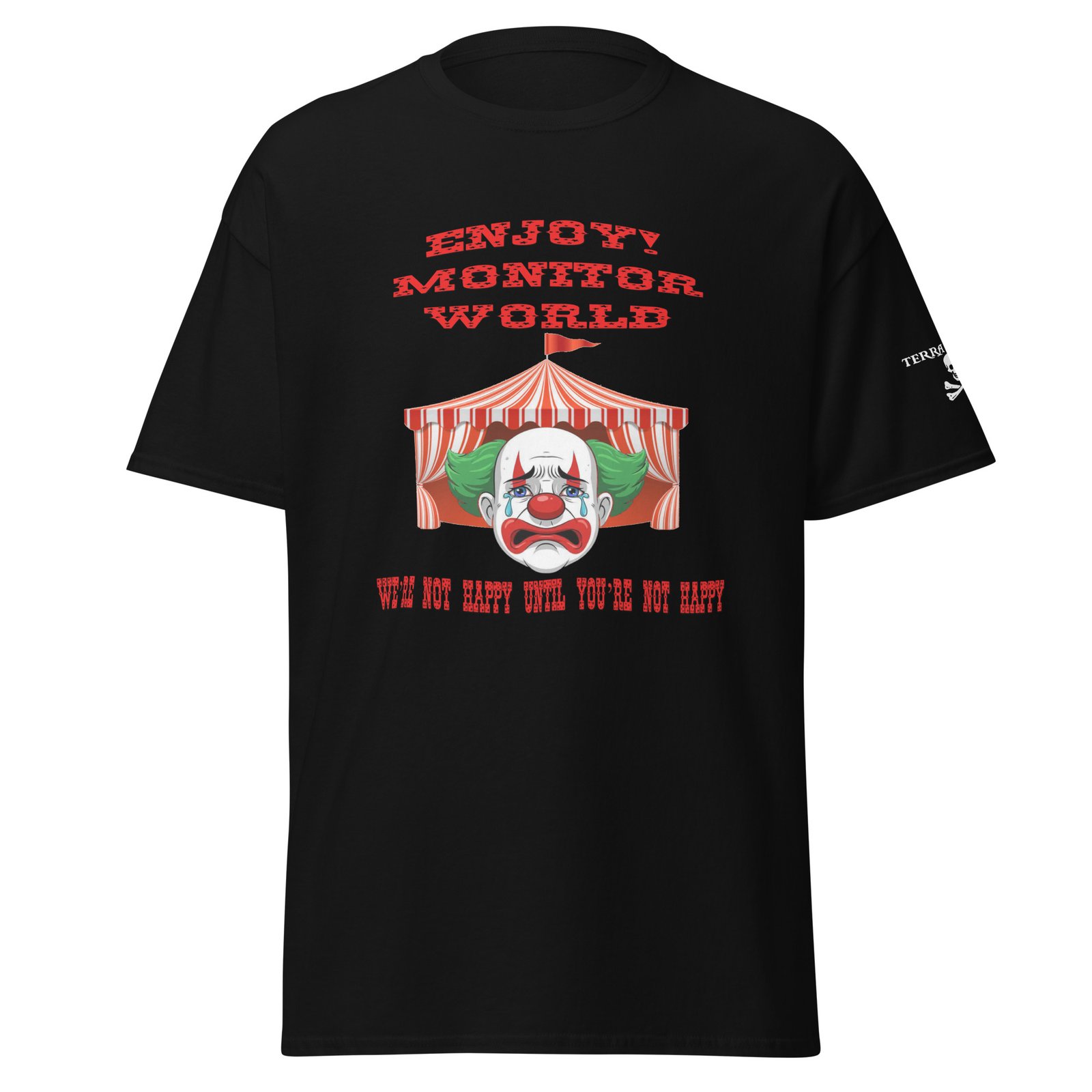 Enjoy Monitor World T-shirt